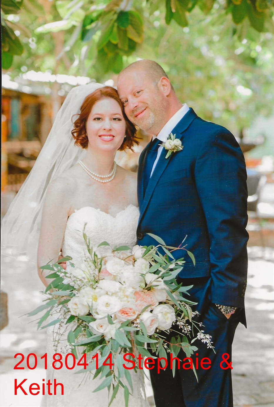 Stephanie and Keith wedding April 4, 2018