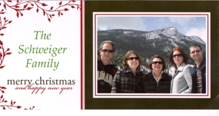 Pamela and Charles Schweiger Family vacationing in Colorado, November 2010