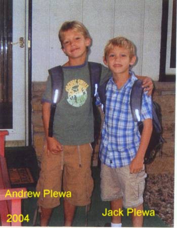Andrew and Jack Plewa