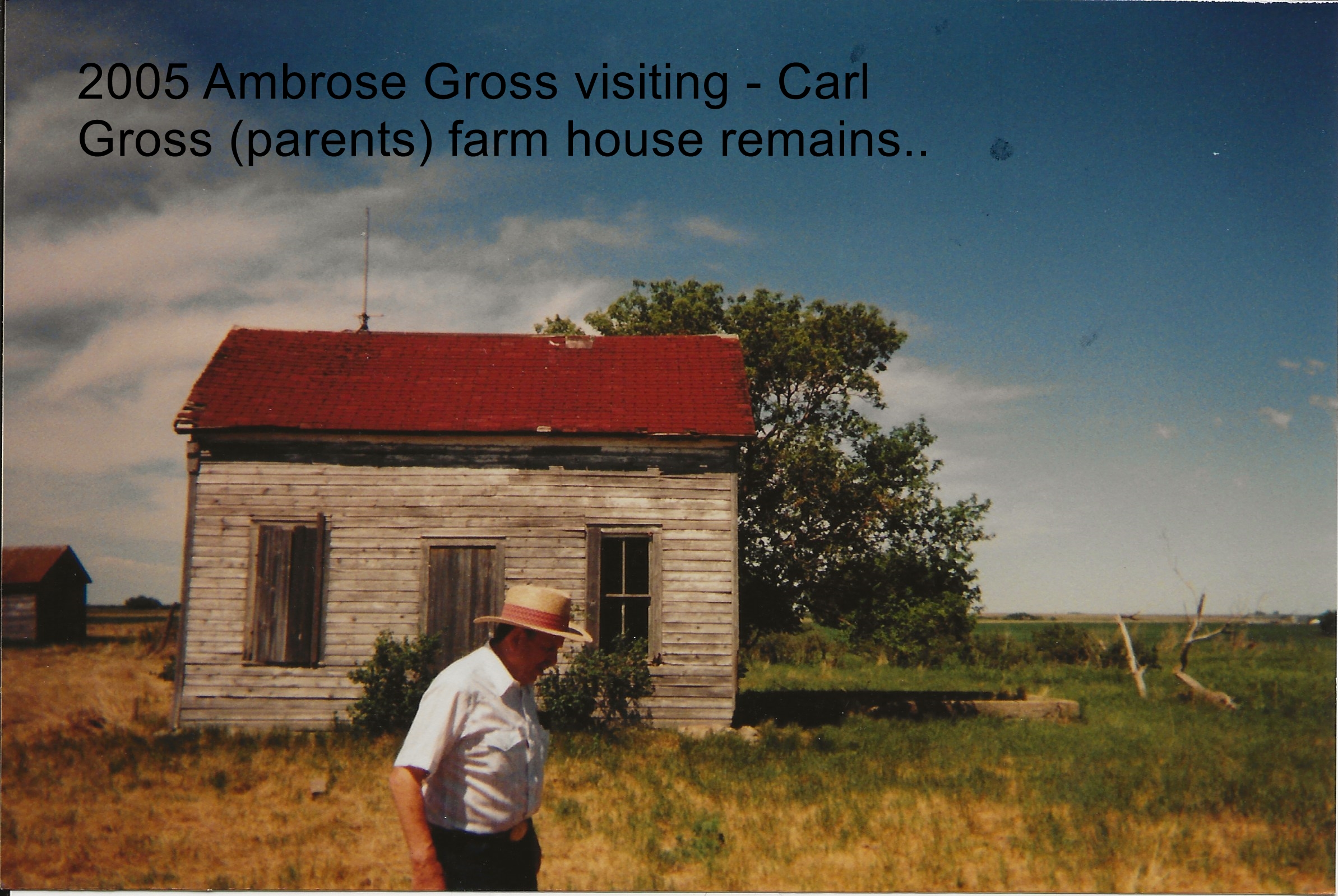 2002 the farm house Ambrose grew up in.