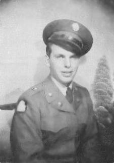 Ambrose in the Army 1950 at Basic Training in Camp Carson, Colorado