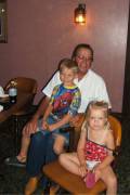 Tony and Grandchildren, August 6, 2005 