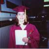 High School Graduation, Year 2000: Lisa Sina, daughter of Linda Bauer and Dennis John Sina.