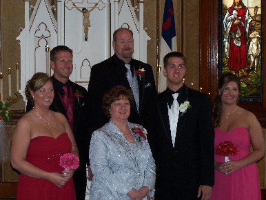 Doug and family, June 20, 2009