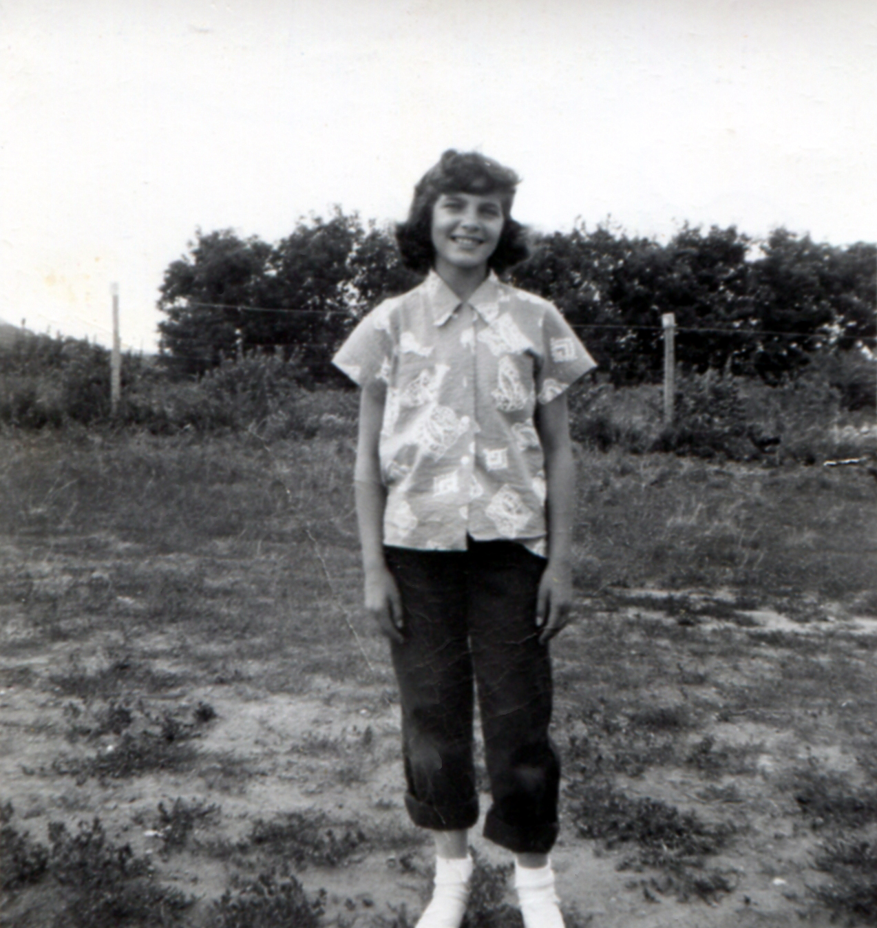 Darlene about 1955