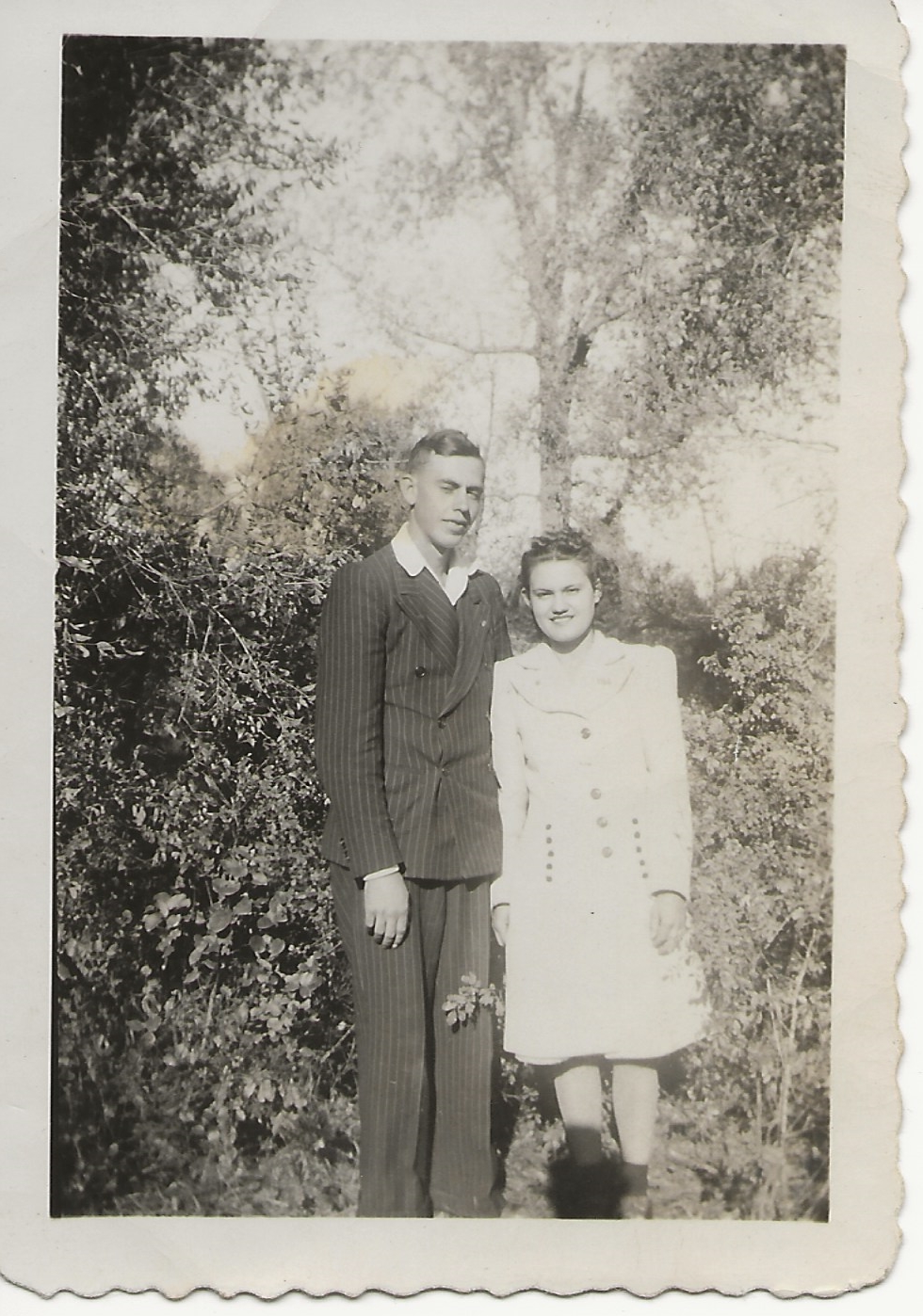 Edmund and Ermina abt 1944.