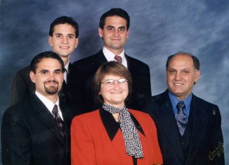 Francis and Kathy Gross Family, taken in 2001