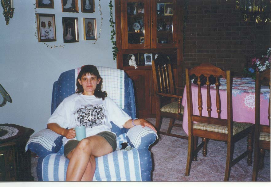 Linda at the Home of Her Parents in 1994