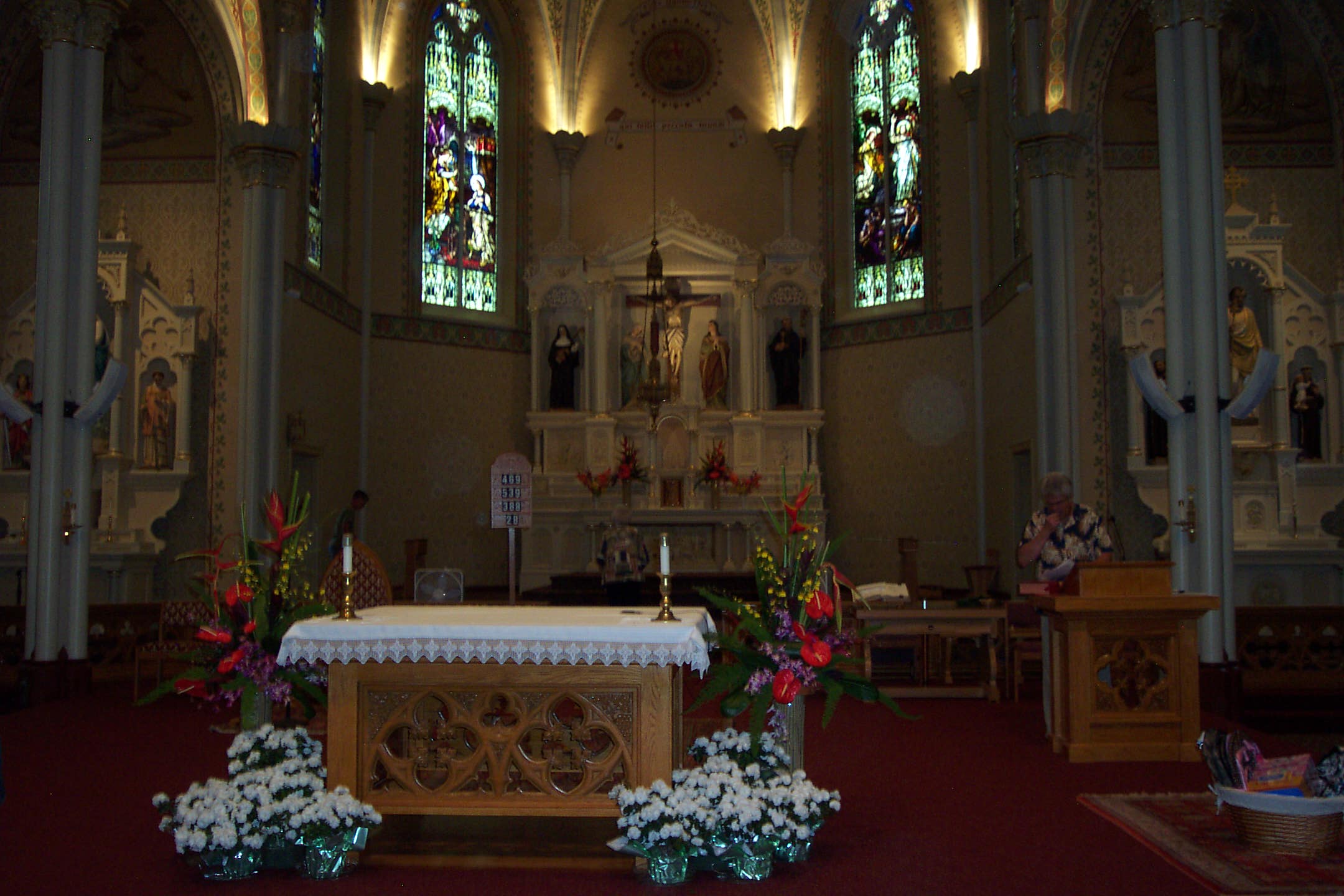 August 17, 2008, St Mary's Catholic Chuch, Mt. Angel, OR.