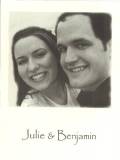 Benjamin and Julie's Wedding Announcement Picture May 2004