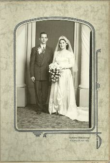 Joe and Fran Gross, Wedding Day August 16, 1948