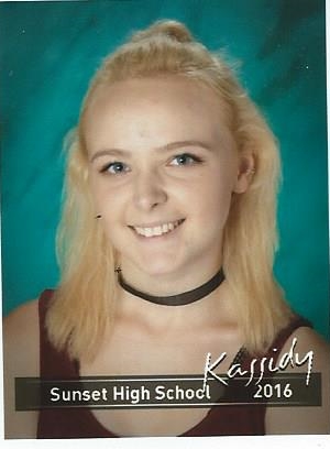 2016 School year - Kassidy Cummings