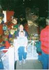Kayla holding Kassidy Christmas, 2000