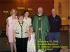 Kim and Family with Fr. Jack Murphy, 10-11-2003
