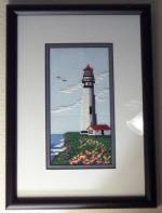 Lighthouse, Needle Point by Fran