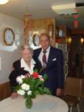 2003, Matt and Delores on their 60th wedding anniversary