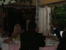 June 9, 2007: at Emily(Gross) and Joey Boullet's wedding.