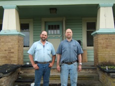 June 10, 2007: brothers Myron and Kevin Gross.