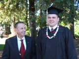 Chris graduated from California State University Stanislaus on June 3, 2006 with a major in Business.