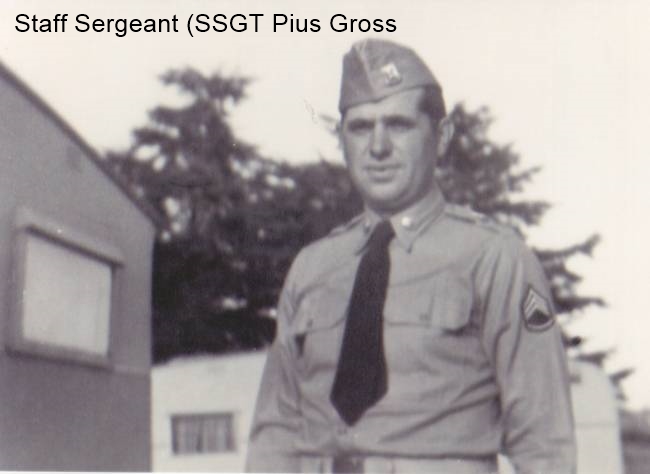 SSqt. Pius in the Army, 1948:1952
