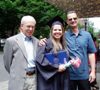 June 17, 2006: Uncle Chuck Long, Em and Uncle Rich Polski. Graduate Emily with a Bachelor of Arts from Marylhurst University, Marylhurst, OR.