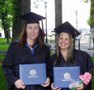 June 17, 2006: Emily's friend and classmate, Christie. Graduate Emily with a Bachelor of Arts from Marylhurst University, Marylhurst, OR.