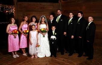 June 9, 2007: wedding party.