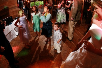 June 9, 2007: The children joining the celebration