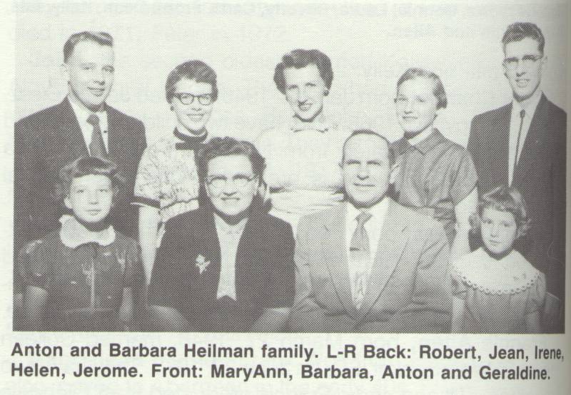 Tony and Barbara Heilman family