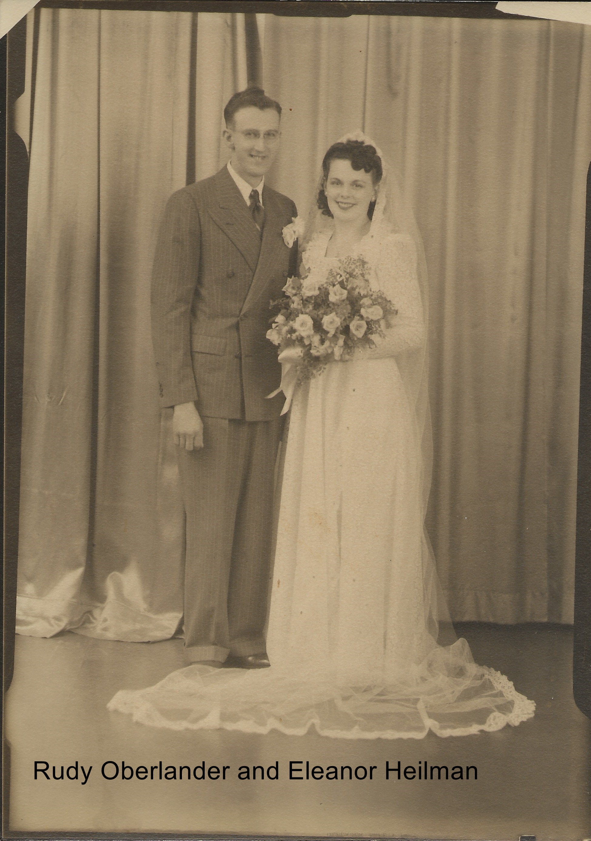 Eleanor Heilman and Rudy Oberlander wedding