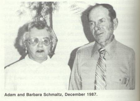 Adam and Barbara Schmaltz, 1987