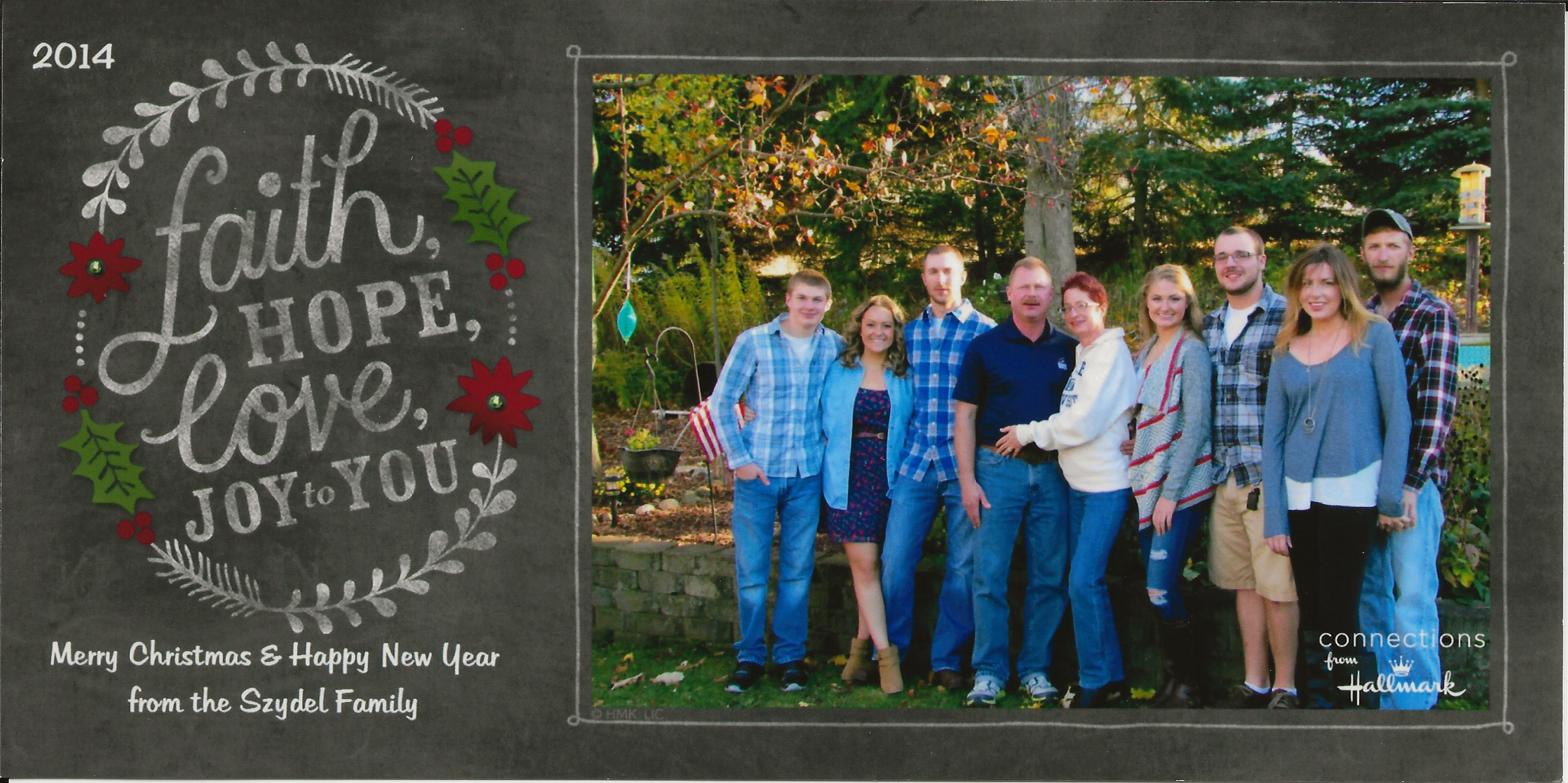 John and Lyndel Family, December 2014