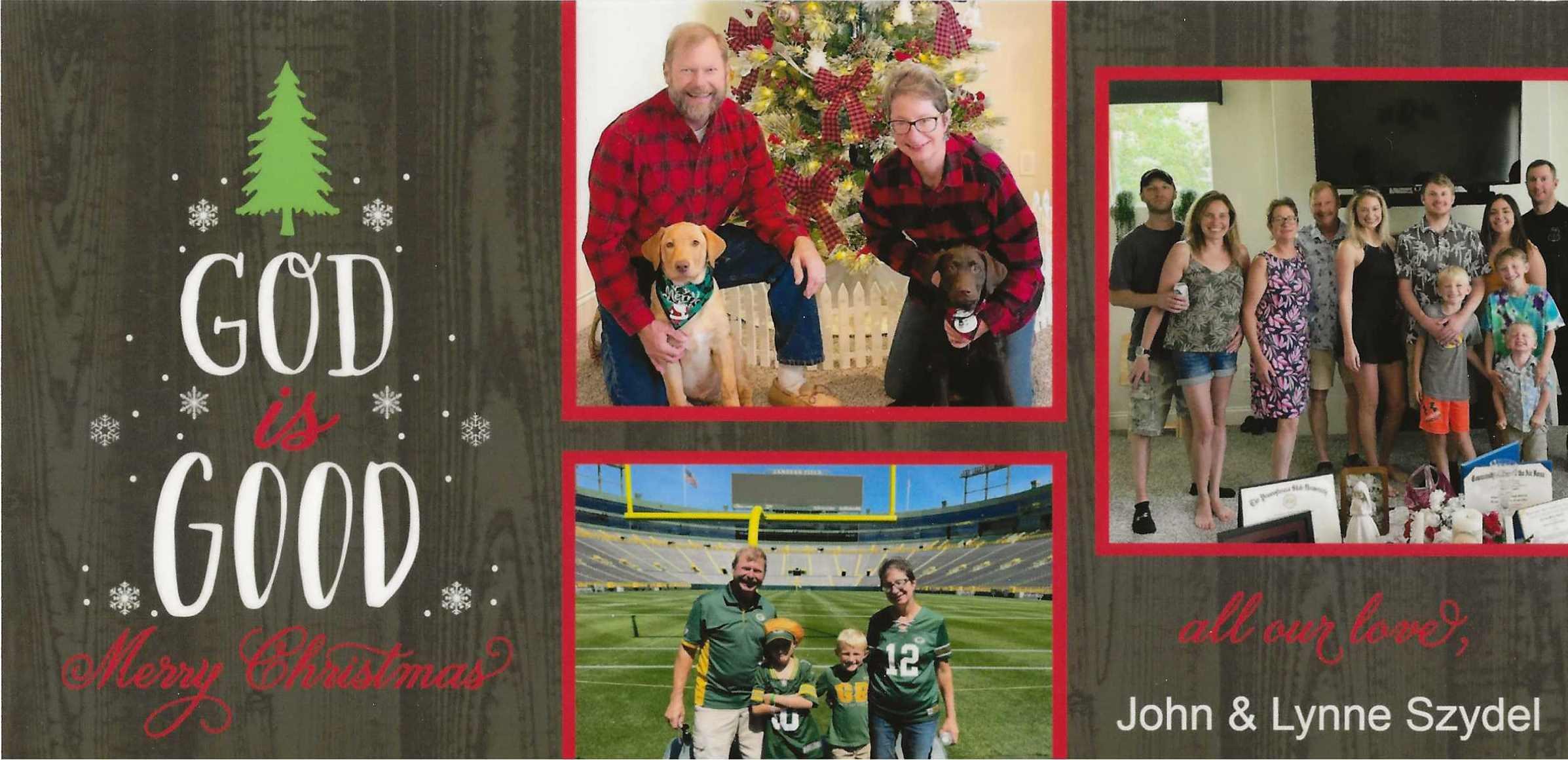 John, Lyndel and family 2024