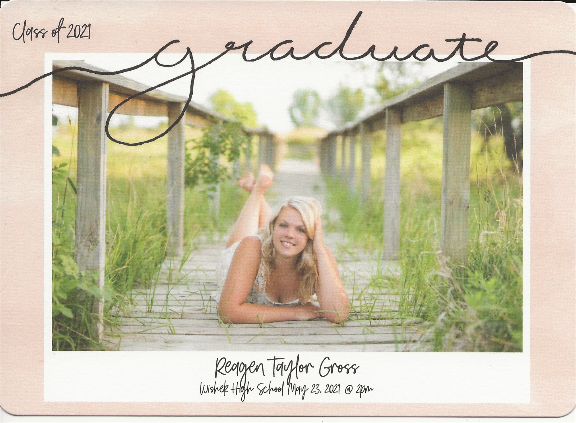 2021 Reagan High School Graduate 