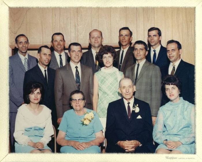 50th Wedding Anniversary, 8/03/1969