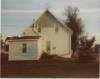 Grandpa Carl and Grandma Barbara Gross Home backside, Hague, ND, 1979