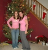 Jackie and Frankie, Christmas 2005