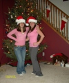 Jackie and Frankie, Christmas 2005