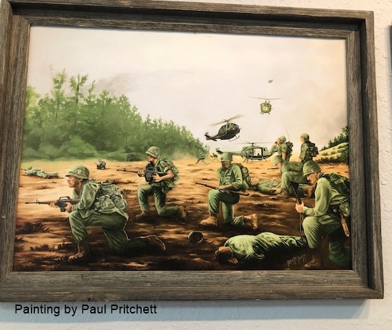 By Paul M. Pritchett, Artist.