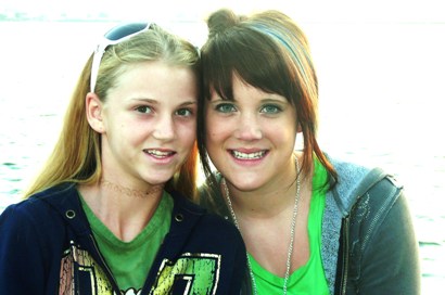 Lauren and best friend, Dakota