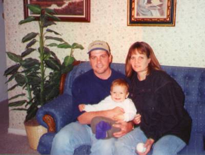 Paul II, wife Pam and son, Zane. Picture taken in 1999