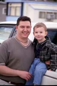 Kelly and Logan taken in 2001