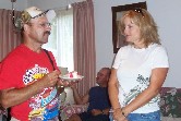 First cousins, Pat and Laura.