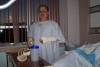 Dan in the hospital in Idaho from cat bites.
