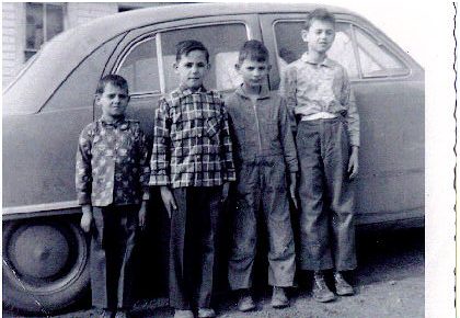 L to R:  Jerry, Francis, Kenneth, Gabriel