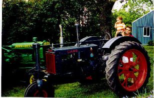 Tractor built by Francis