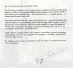 A few words from Tim about his brother Daniel, December 2001