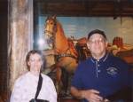 Francis and Sharon vacationing in Branson, MO, Fall 2004