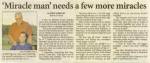 Michael, son Edmond and Ermina Gross, newspaper article of car accident, January 6, 2005
