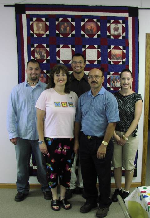 Patrick and Family taken in 2005